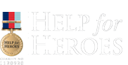 Proud supporters of Help The Heroes